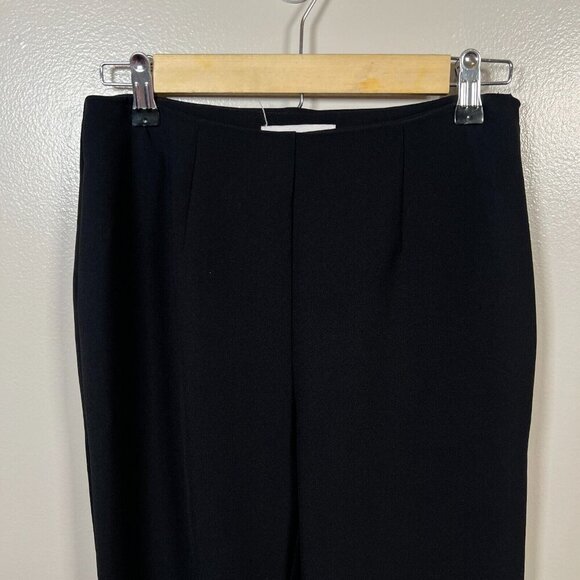Anthropologie Ultra Flare Pants Size 4 Black High Rise Bell Bottom Retro 70s - Picture 5 of 9